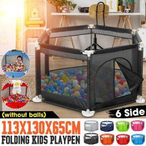 Baby Safety Playpen Play Yard Kid Activity Center Toddler Folding Indoor Outdoor